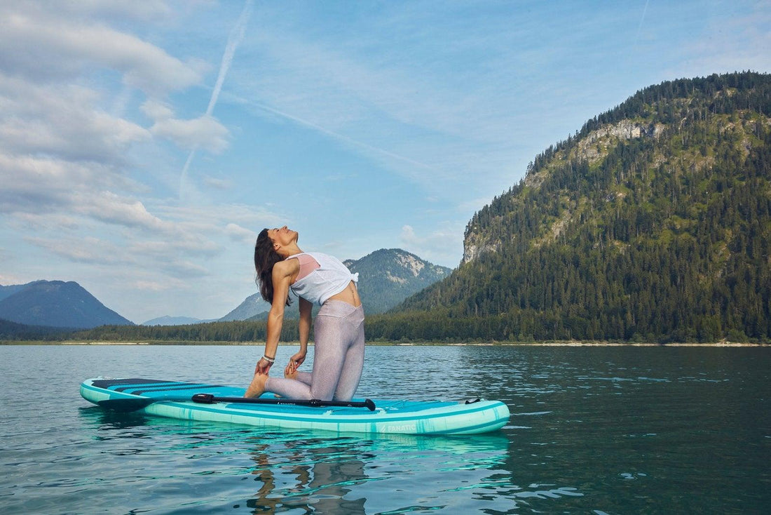 Pilates und SUP? Ja, bitte!