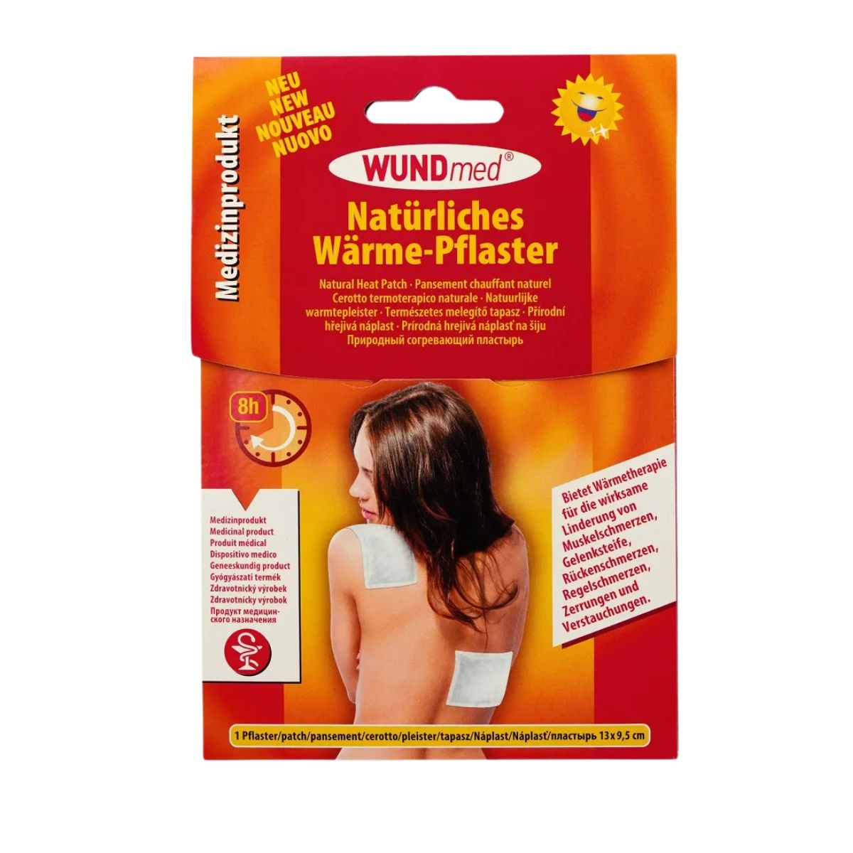WUNDmed Gesundheit Wärmepflaster 1er (13x9,5cm)