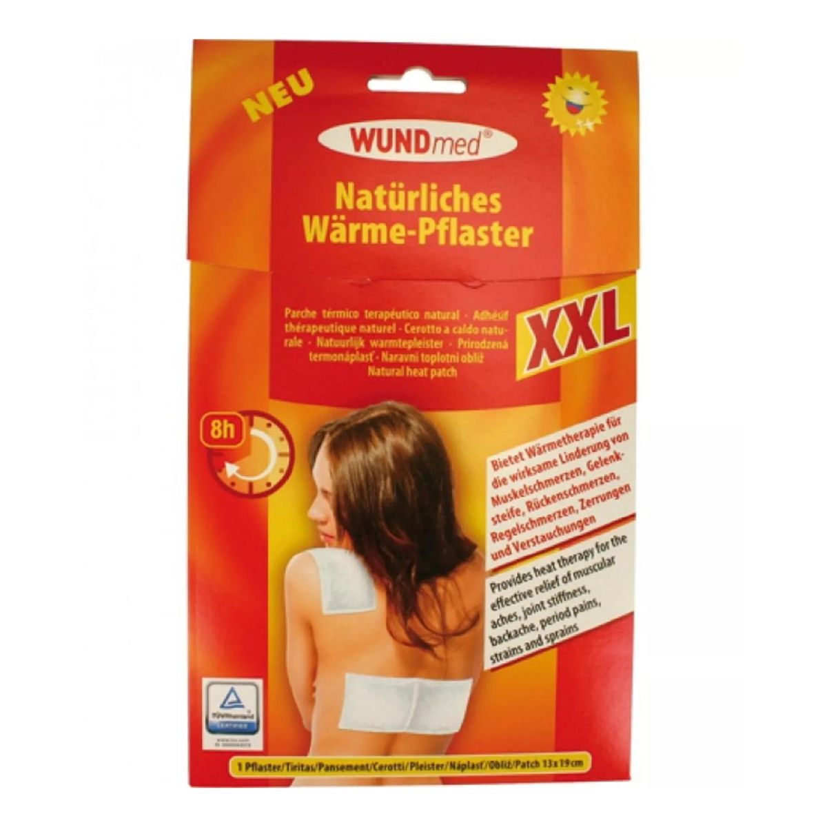 WUNDmed Gesundheit Wärmepflaster XXL (13x19cm)