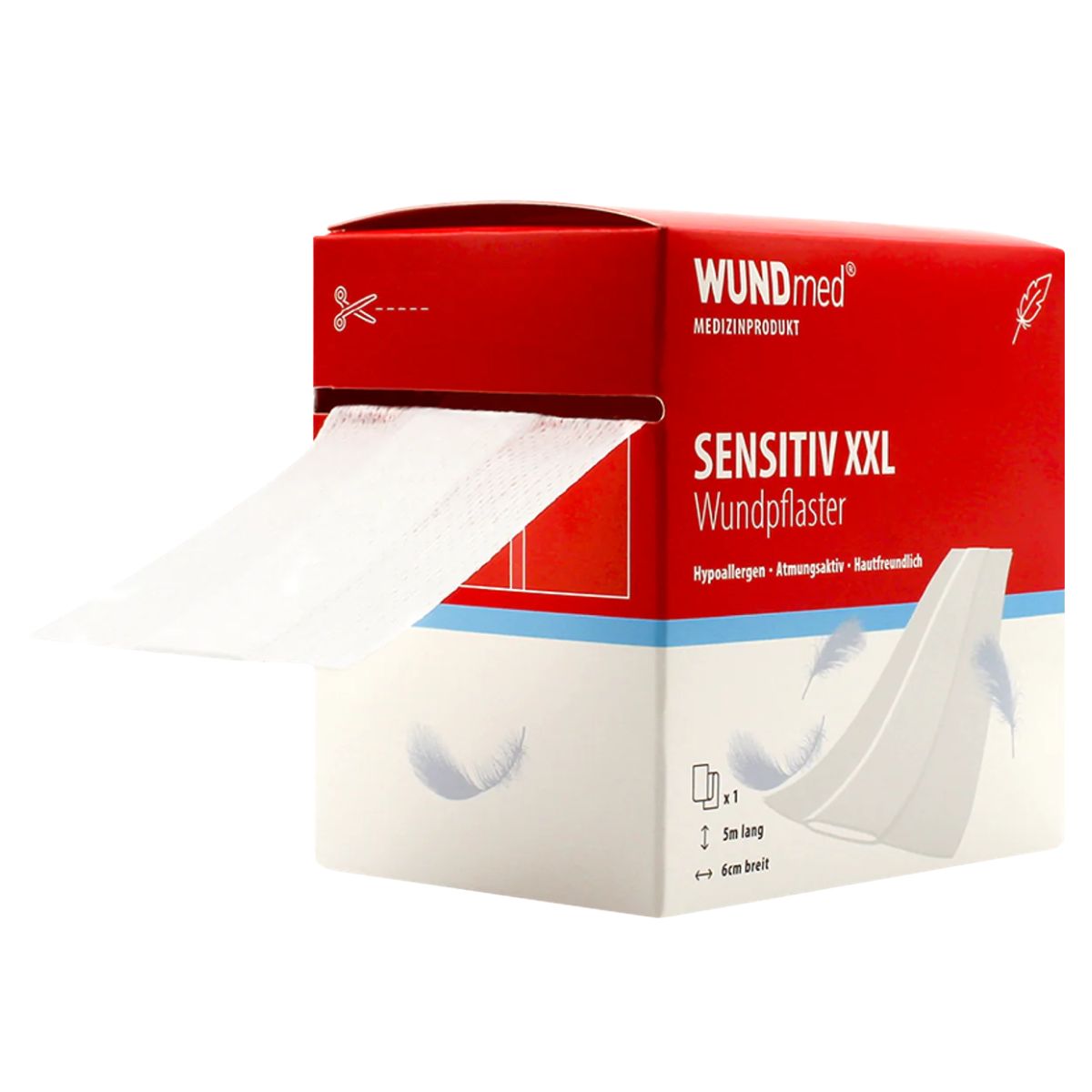 WUNDmed Wundpflaster Sensitiv XXL