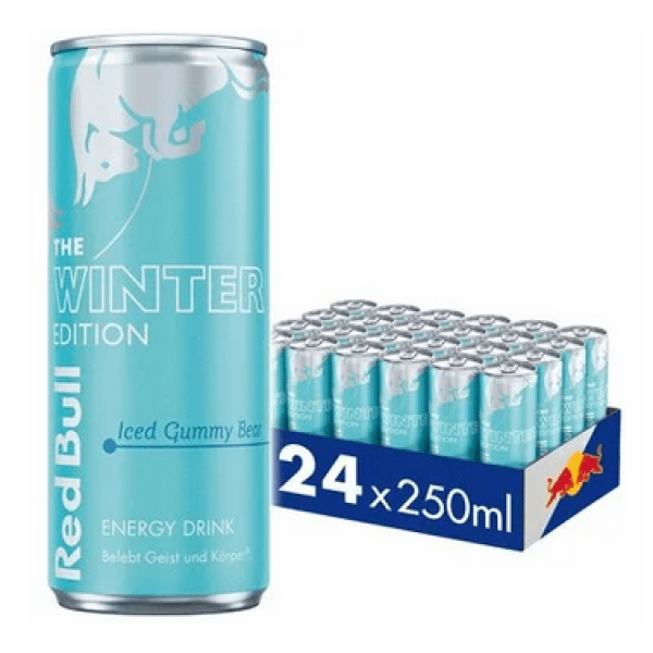 Red Bull Winter Edition Iced Gummy Bear 24x250ml