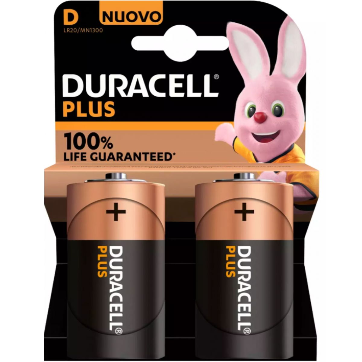 Batterie Duracell Plus Alkaline D