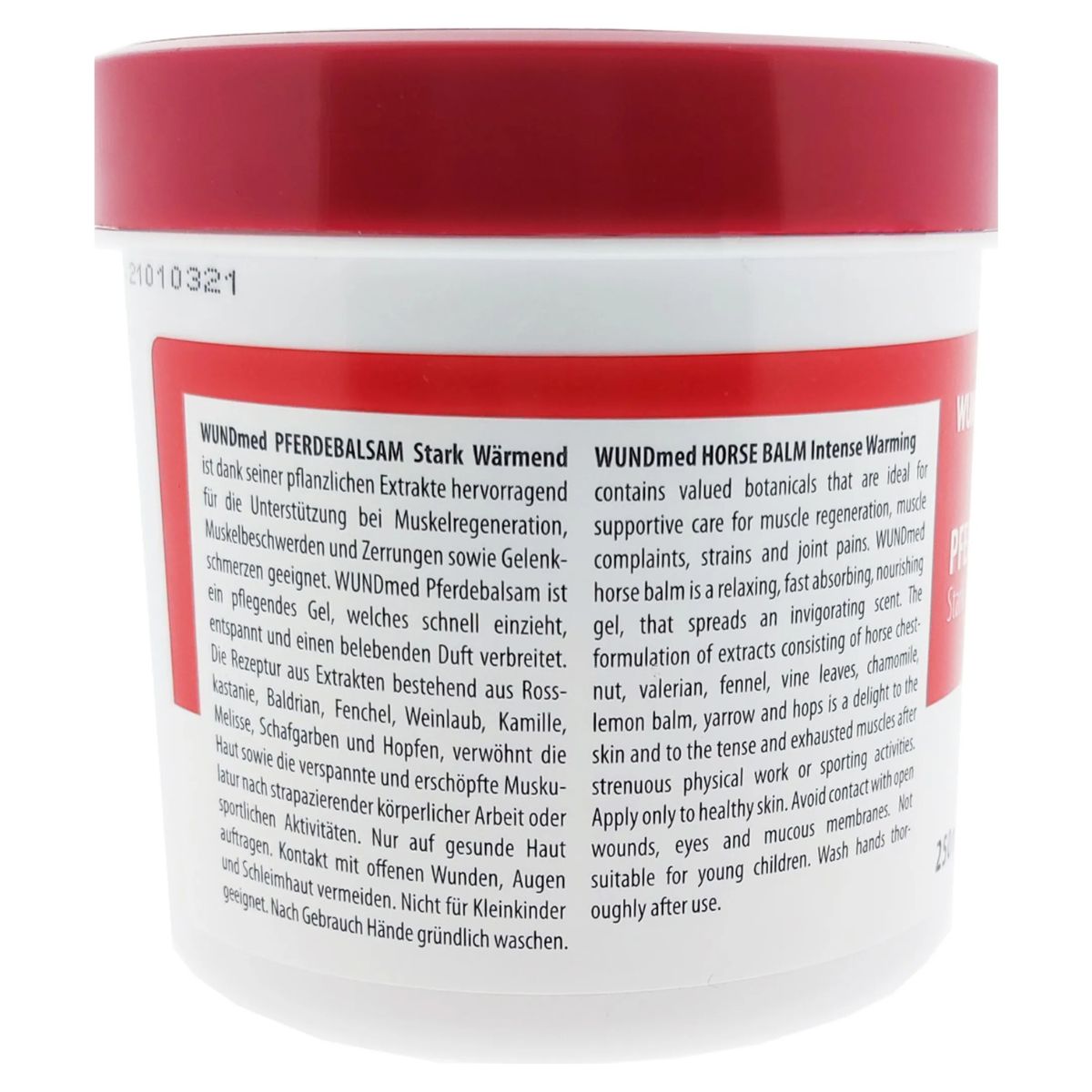 WUNDmed Gesundheit Pferdebalsam wärmend 250ml