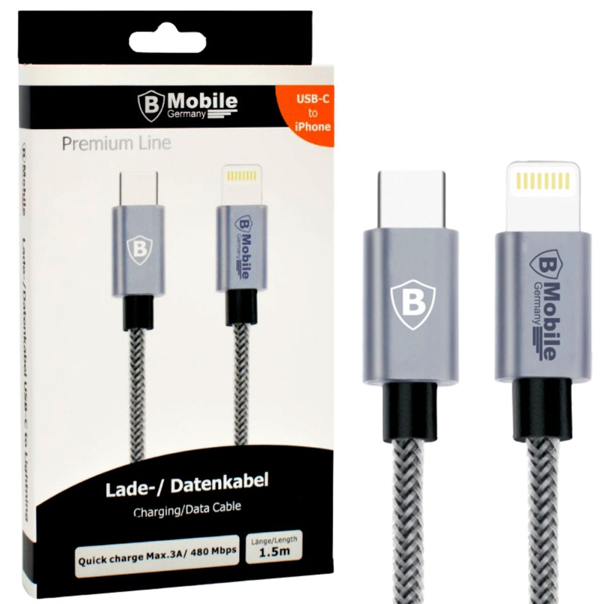 USB-C Ladekabel 1.5m iPhone