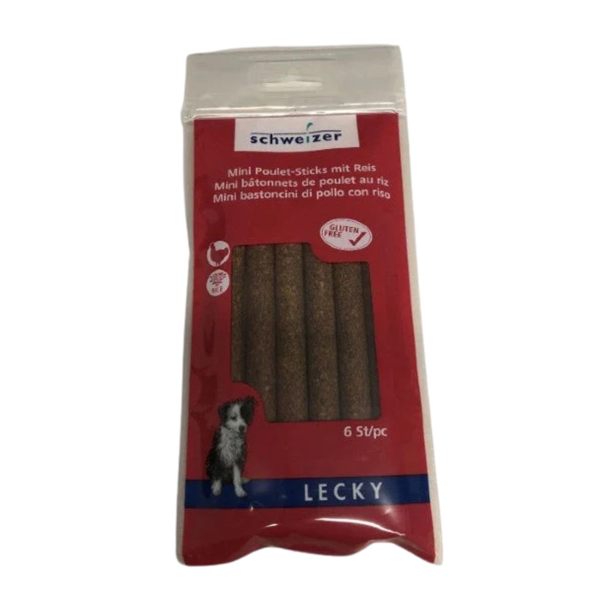Lecky Mini Poulet-Sticks mit Reis 6 Stk.