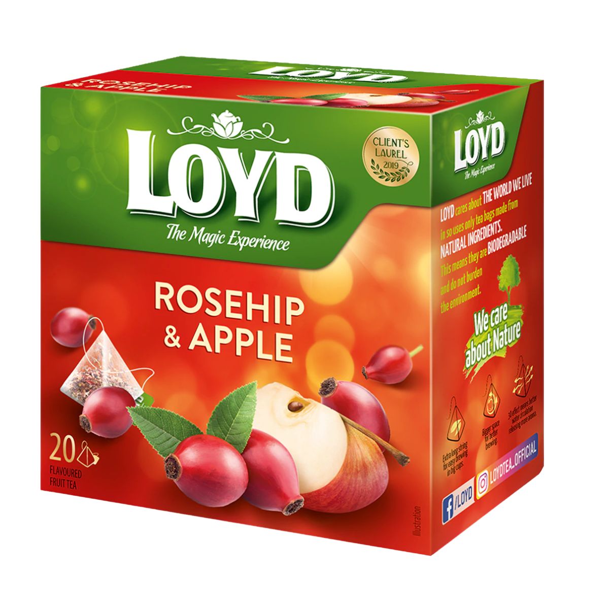 Loyd Tee Rosehip & Apple
