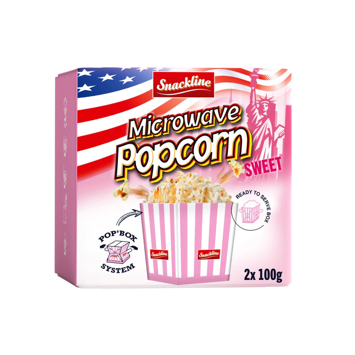 Microwave Popcorn 2x 100g