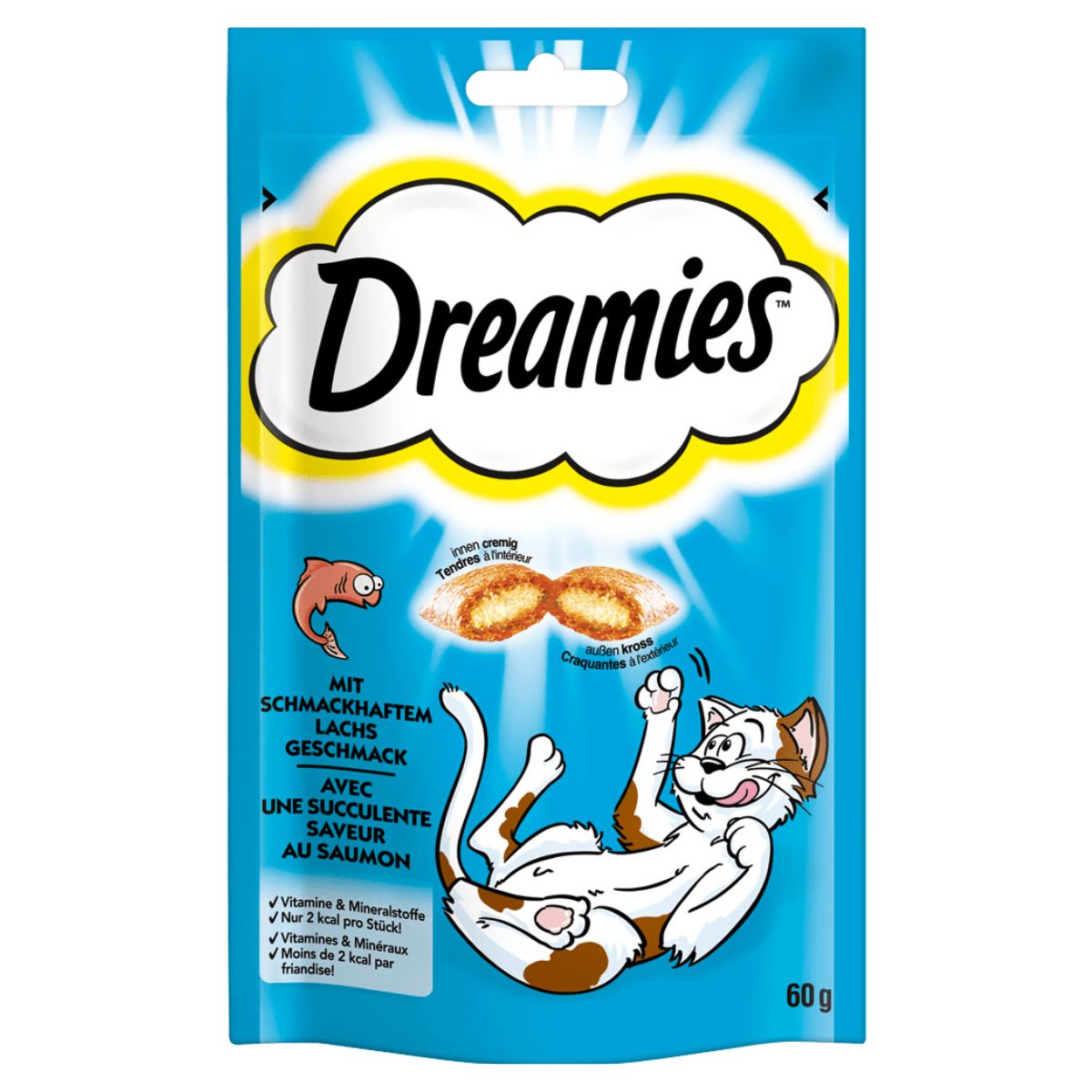 Dreamies Lachs 60g