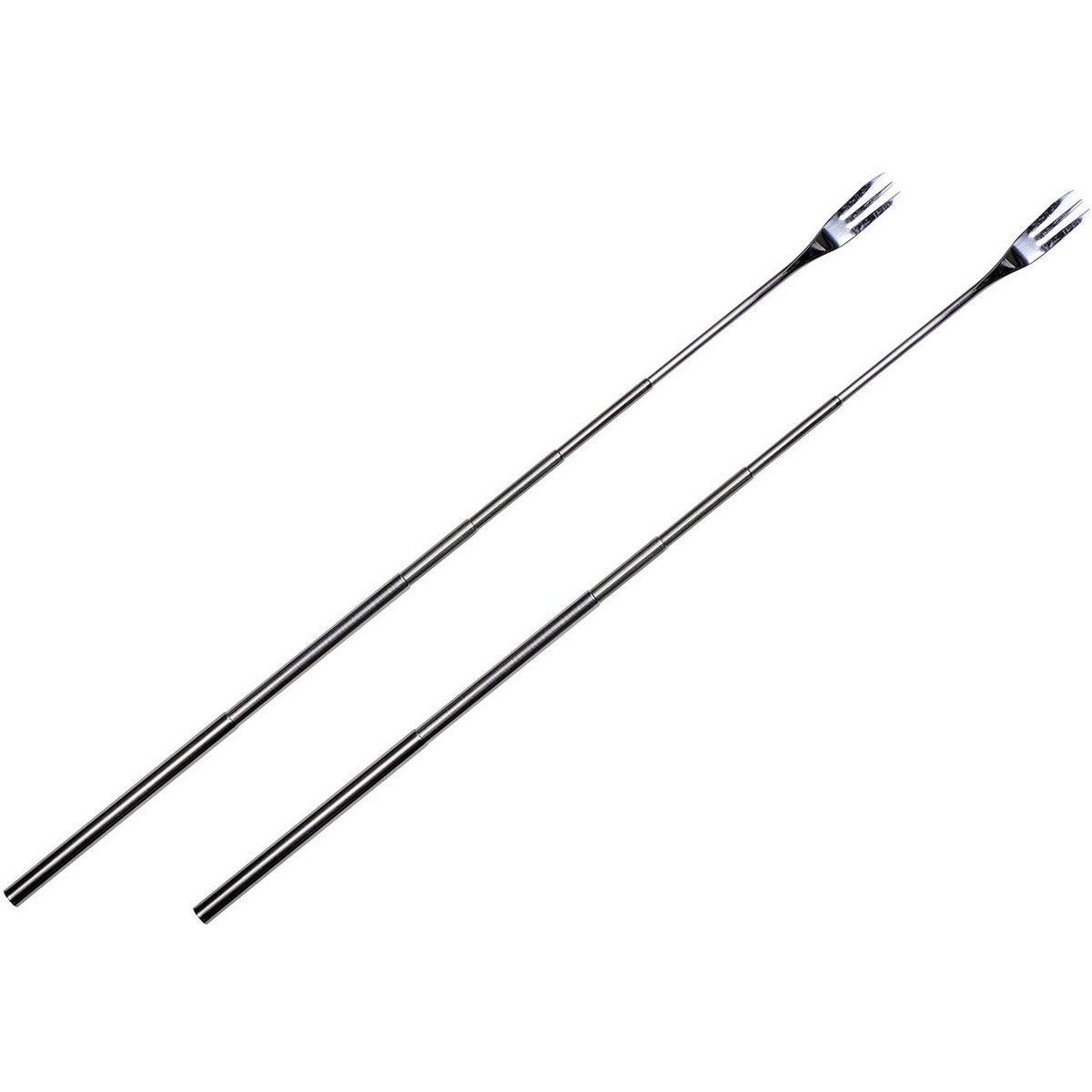 Teleskop-Gabeln, 22 - 77 cm, 2er-Set im Outlet Sale