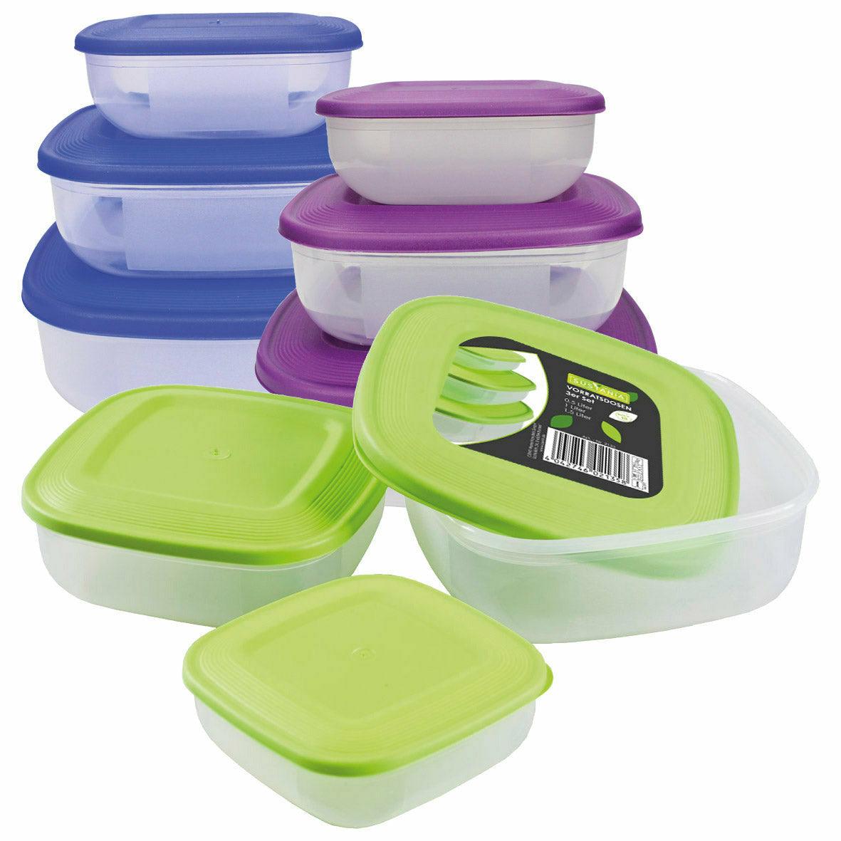 Vorratsdosen, 3er Set, 0,5 L/1,0 L/1,5 L, im Outlet Sale