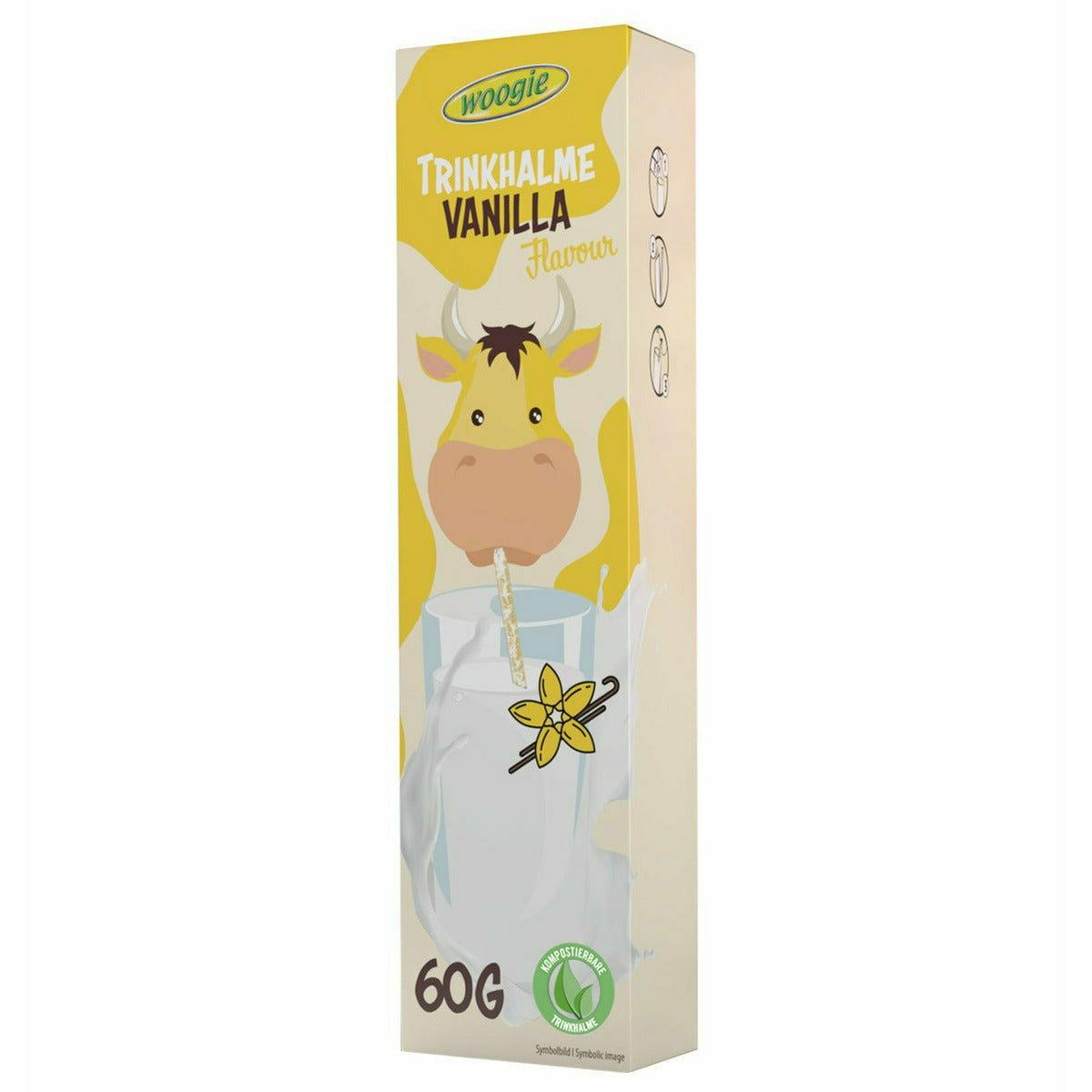 Woogie Trinkhalme Vanille 60g (10x6g) im Outlet Sale