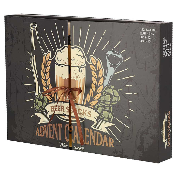 Apollo Socken-Adventskalender Herren 12 Paar «Beer»