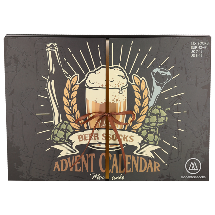 Apollo Socken-Adventskalender «Beer» – Verpackung vorne