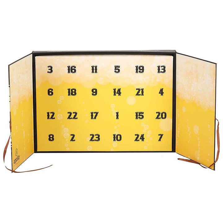 Apollo Socken-Adventskalender «Beer» – Kalender geöffnet