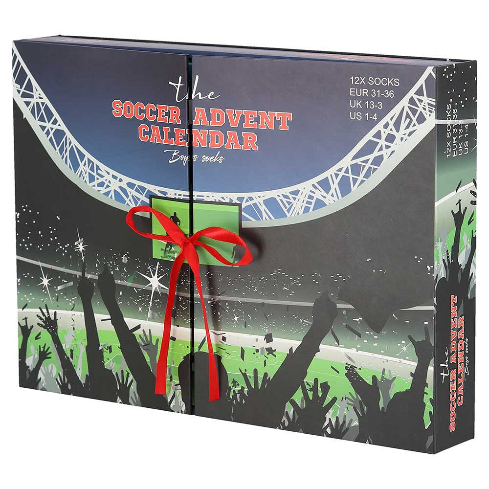 Apollo Socken-Adventskalender Jungen 12 Paar «Soccer»