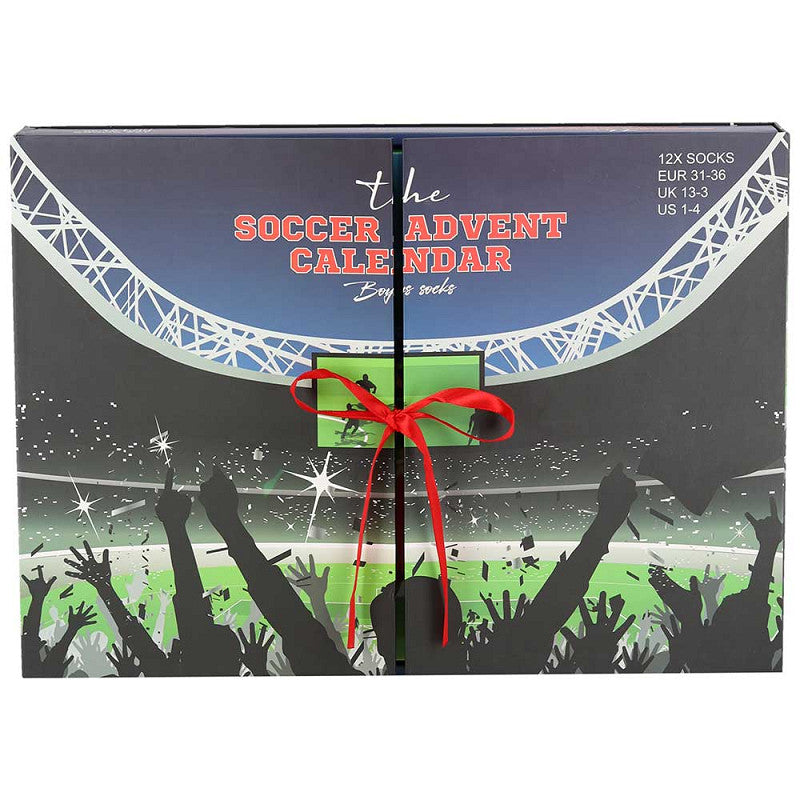 Apollo Socken-Adventskalender «Soccer» – Verpackung vorne