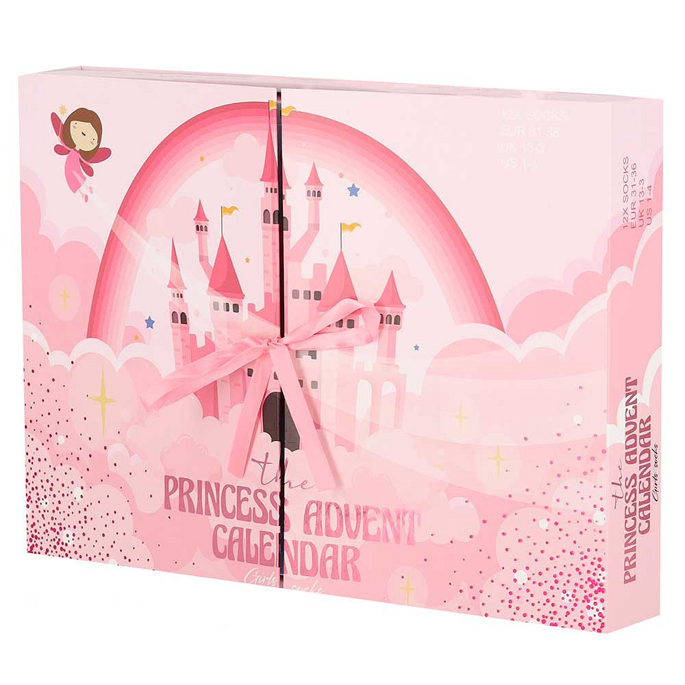 Apollo Socken-Adventskalender Mädchen 12 Paar «Princess»