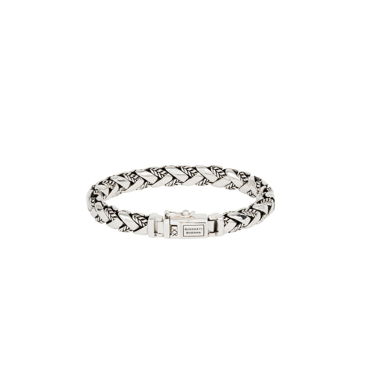 Buddha to Buddha George Texture Bracelet Silver