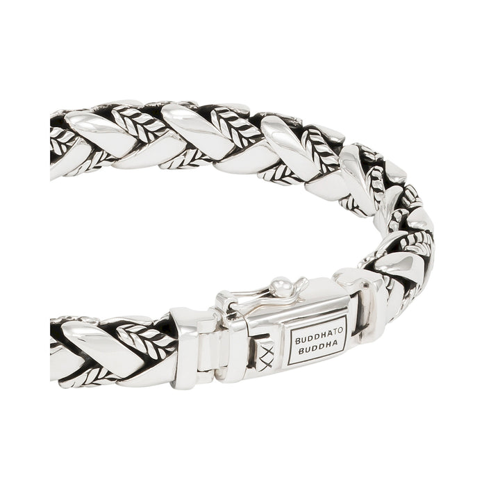 Buddha to Buddha George Texture Bracelet Silver