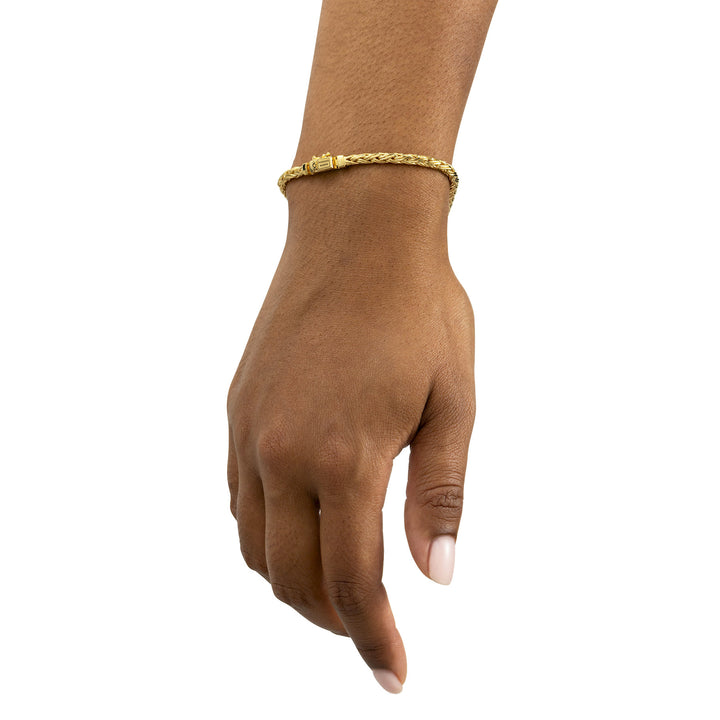 Buddha to Buddha Katja Mini Bracelet Gold Vermeil