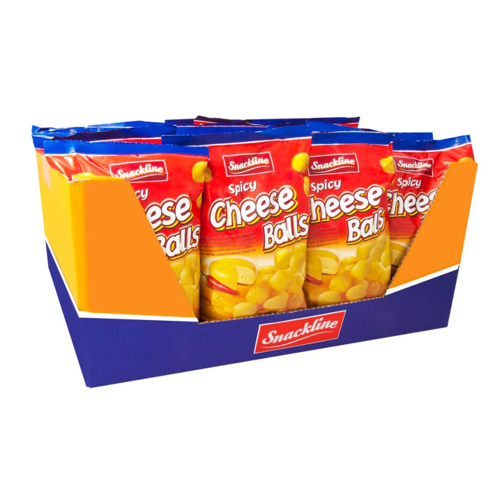 Snackline Spicy Cheese Balls Maissnack 125g