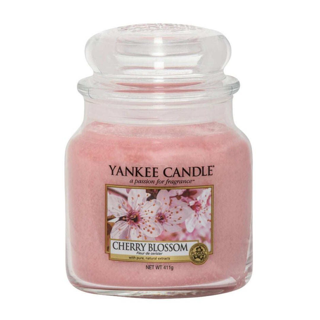 Yankee Candle Cherry Blossom Duftkerze - mittel (411g)