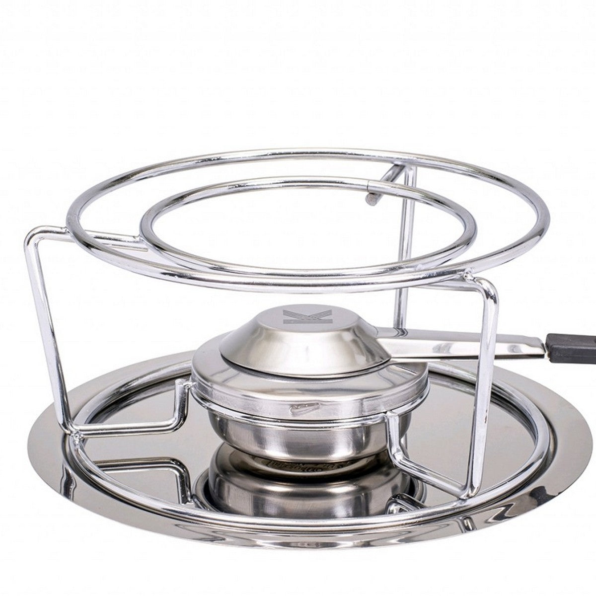 Rechaud “Chrome”, Ø 20 cm, mit Pastenbrenner Inox