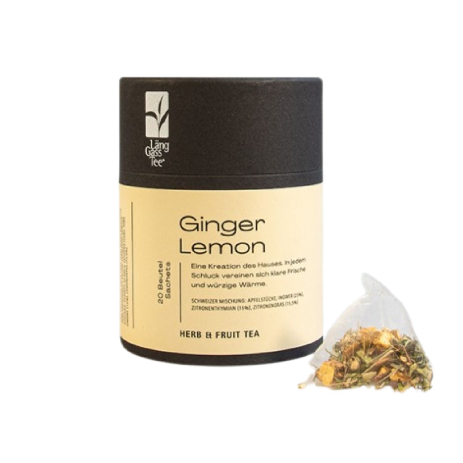 Länggass Tee Sélection Grand Hotel Ginger Lemon 50g