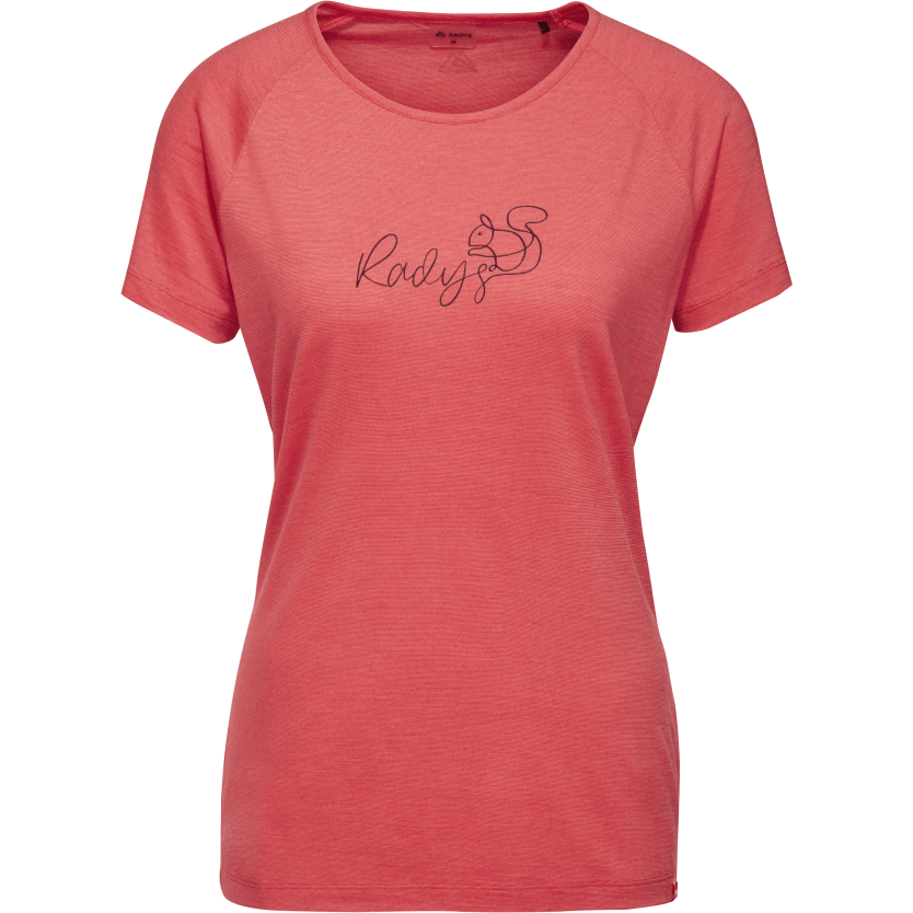 Radys R5 Light Merino Squirrell T-Shirt Damen