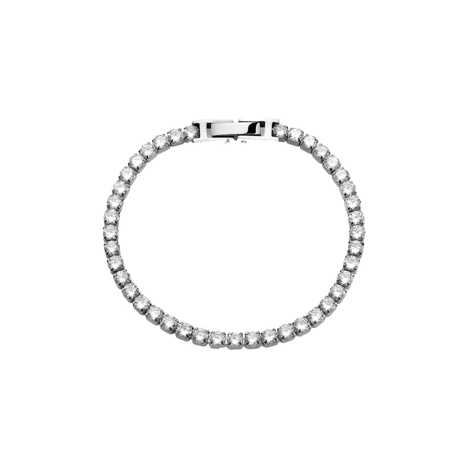 Crystalp Brilliant Shine Silber Armkette