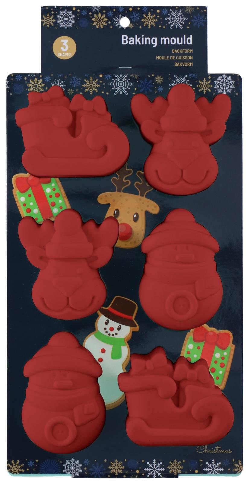 Weihnachts-Backform 29x17x3,5cm – -