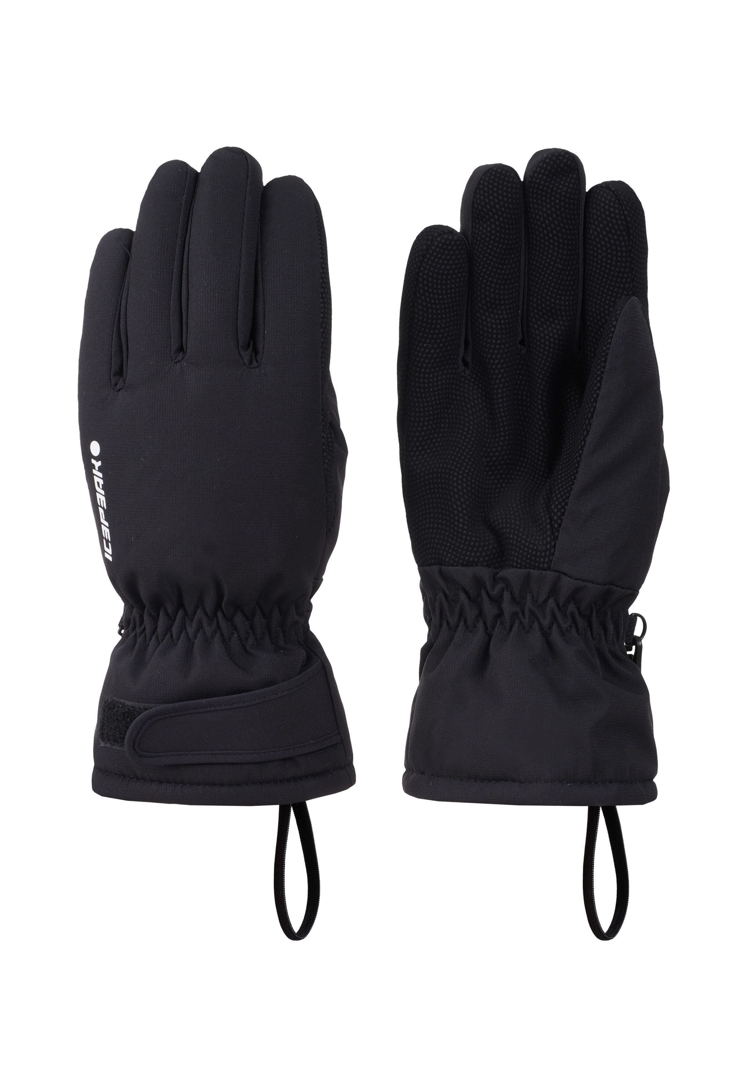 Icepeak Hayden Jr Handschuh Kinder – Basic black