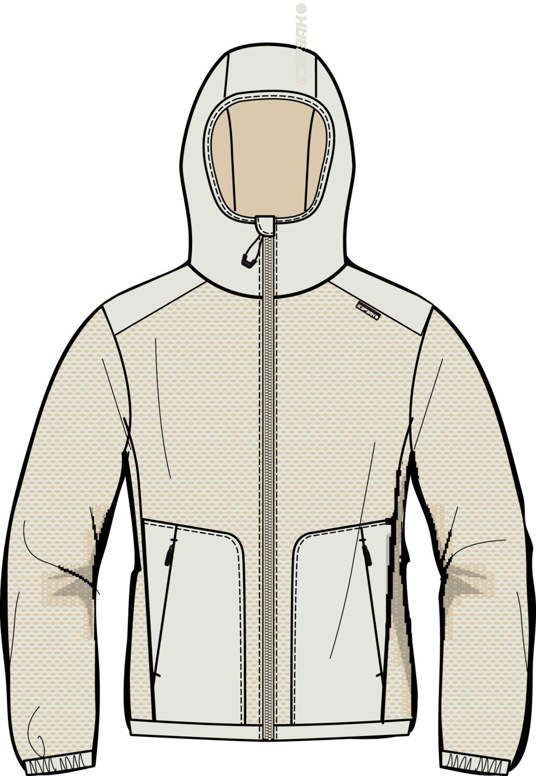 Icepeak Brookside Midlayer Damen – Powder