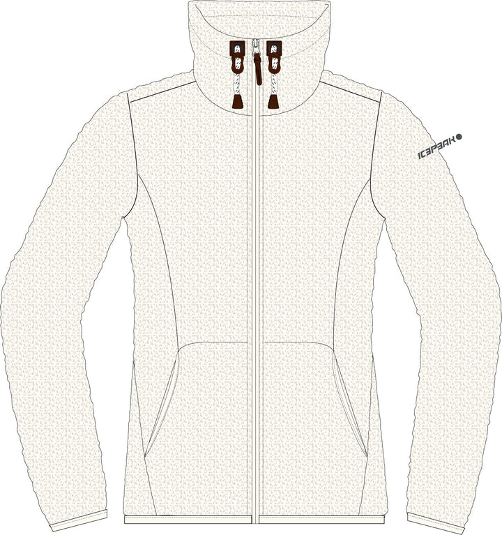 Icepeak Colony Midlayer Damen – Natural white