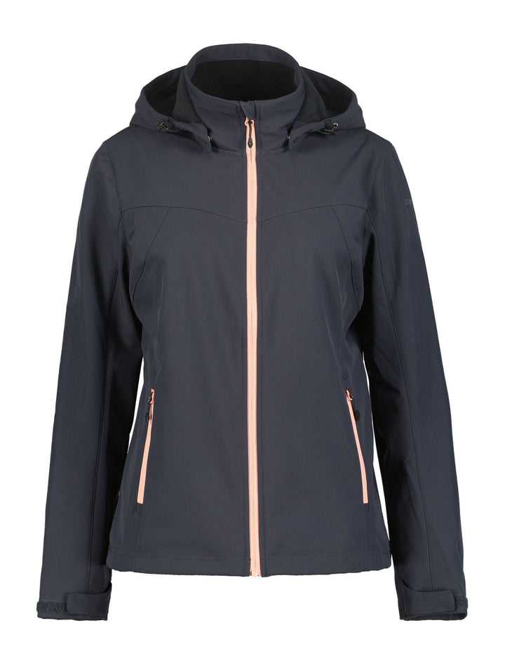 Icepeak Brenham Softshelljacke Damen – Anthrazit