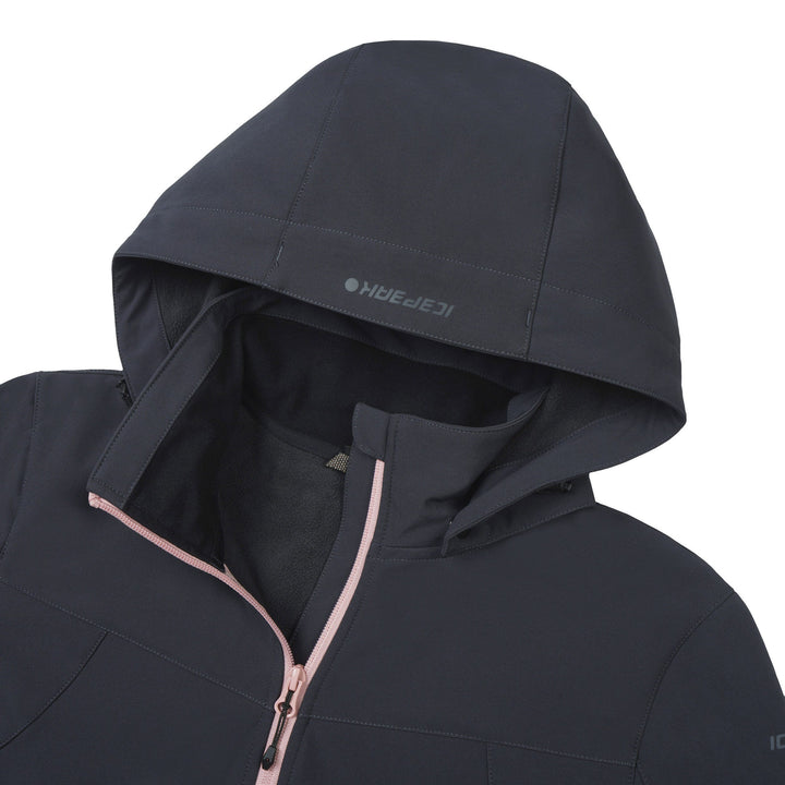 Icepeak Brenham Softshelljacke Damen – Anthrazit