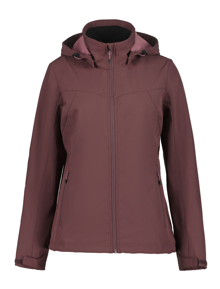 Icepeak Brenham Softshelljacke Damen – Weinrot