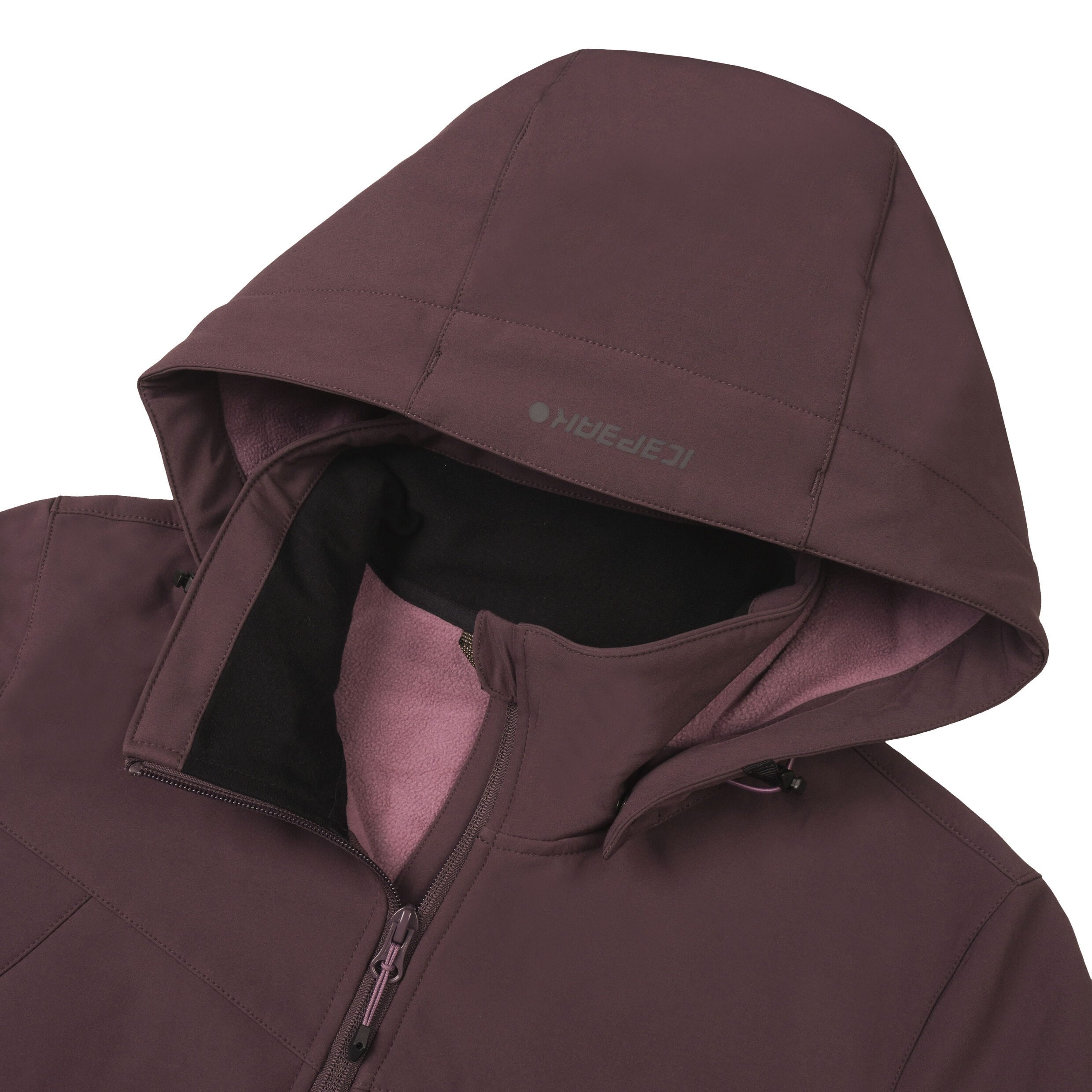 Icepeak Brenham Softshelljacke Damen – Weinrot