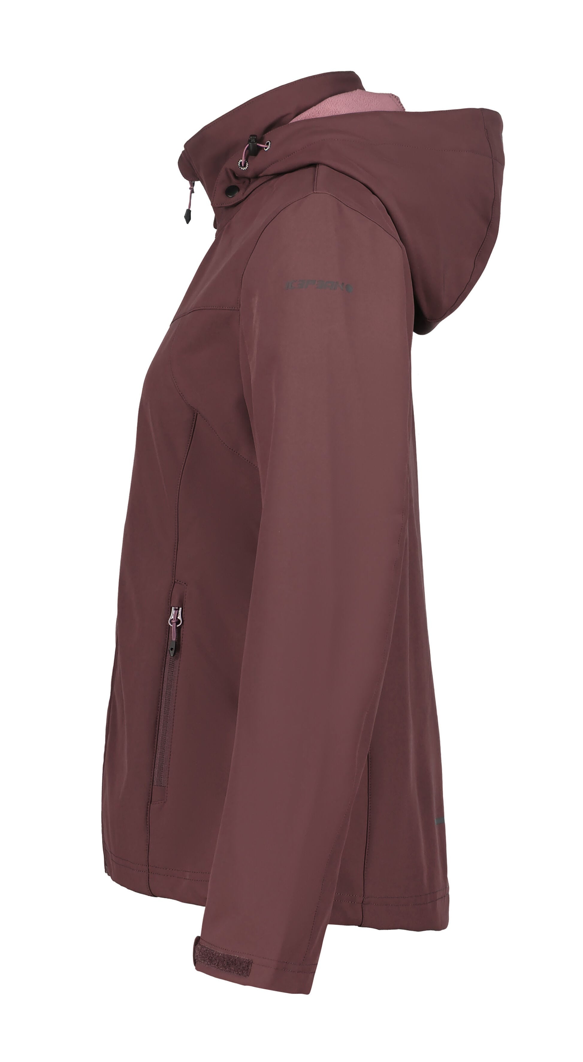 Icepeak Brenham Softshelljacke Damen – Weinrot