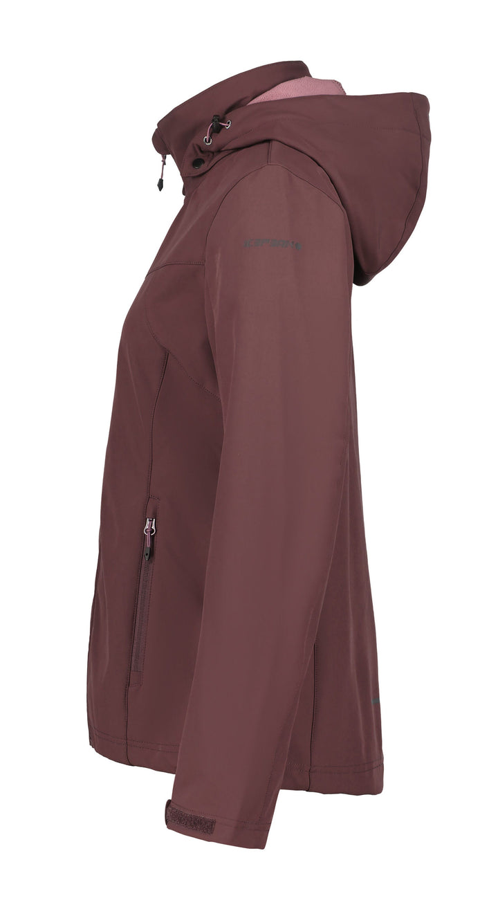 Icepeak Brenham Softshelljacke Damen – Weinrot