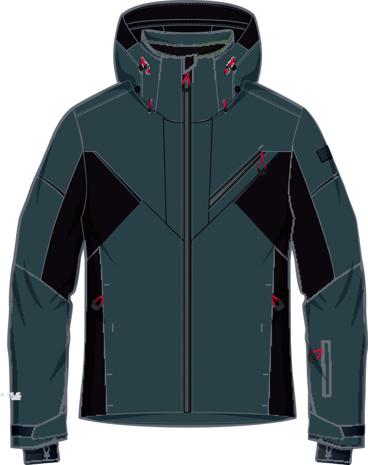 Icepeak Fircrest Skijacke Herren – Smoke