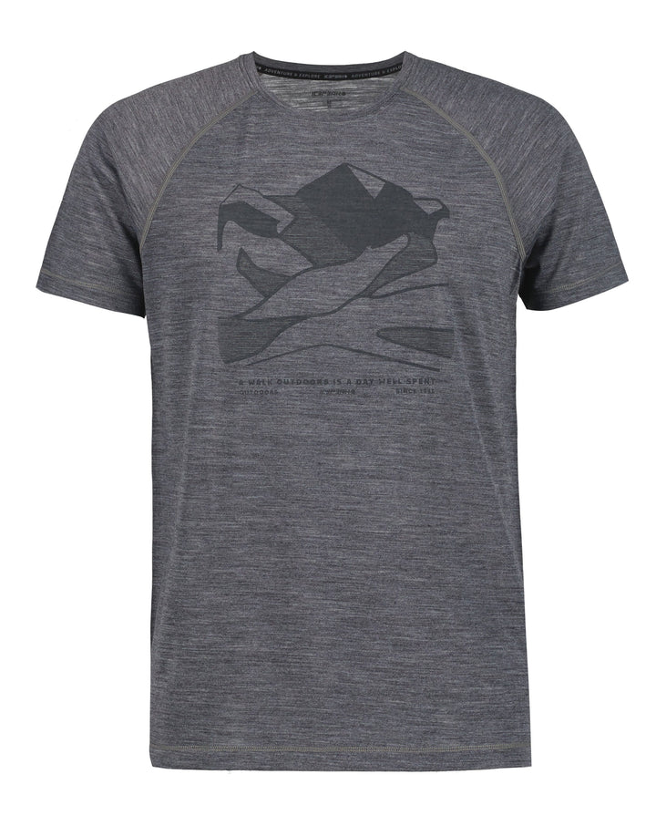 Icepeak Barclay T-Shirt Herren – Anthracite