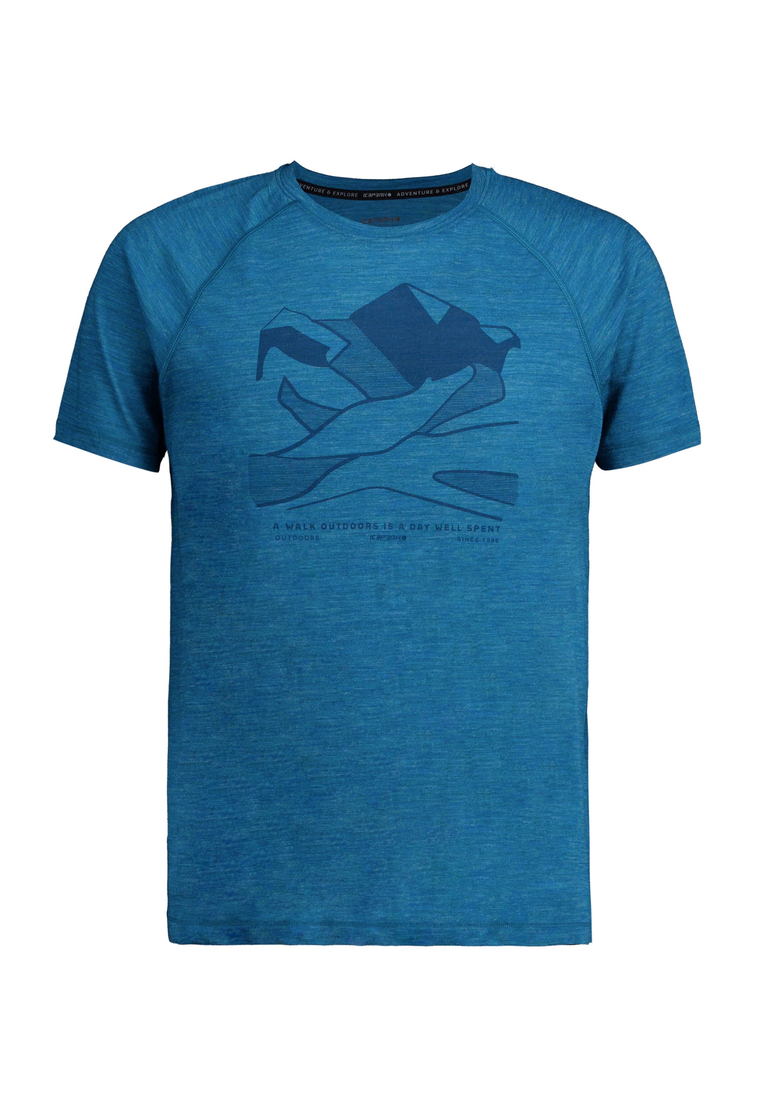 Icepeak Barclay T-Shirt Herren – Blue