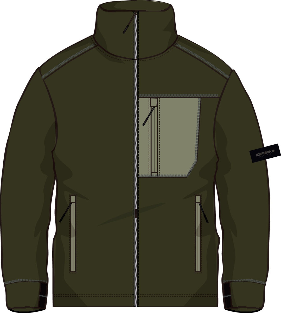 Icepeak Mohawk Fleecejacke Herren – Olive
