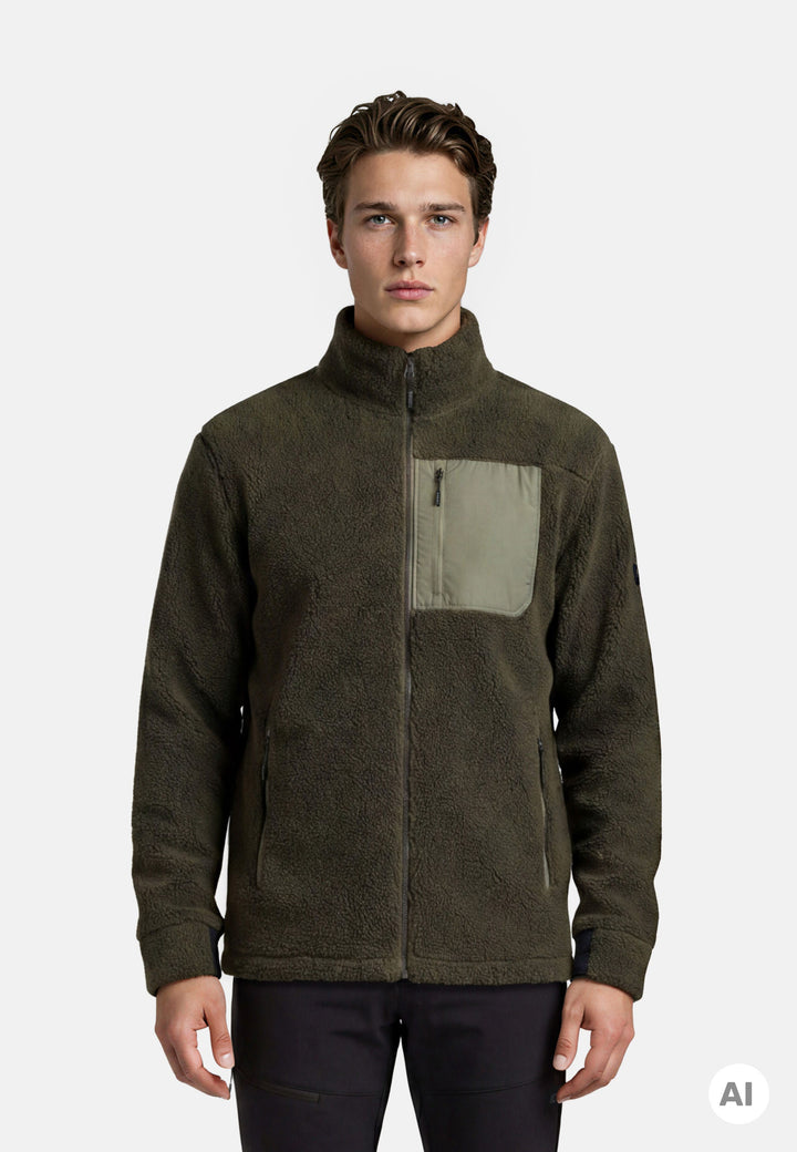 Icepeak Mohawk Fleecejacke Herren – Olive