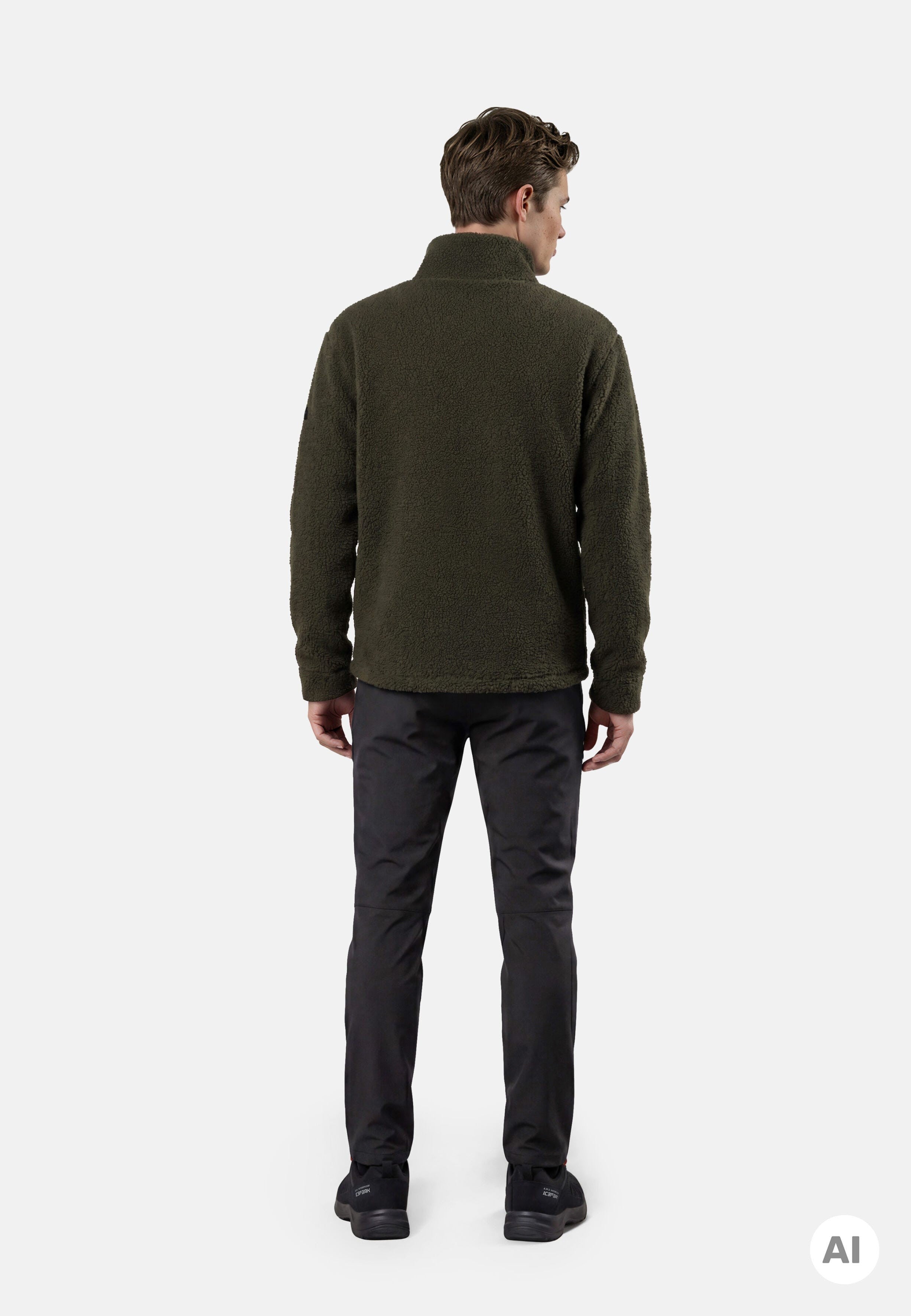 Icepeak Mohawk Fleecejacke Herren – Olive