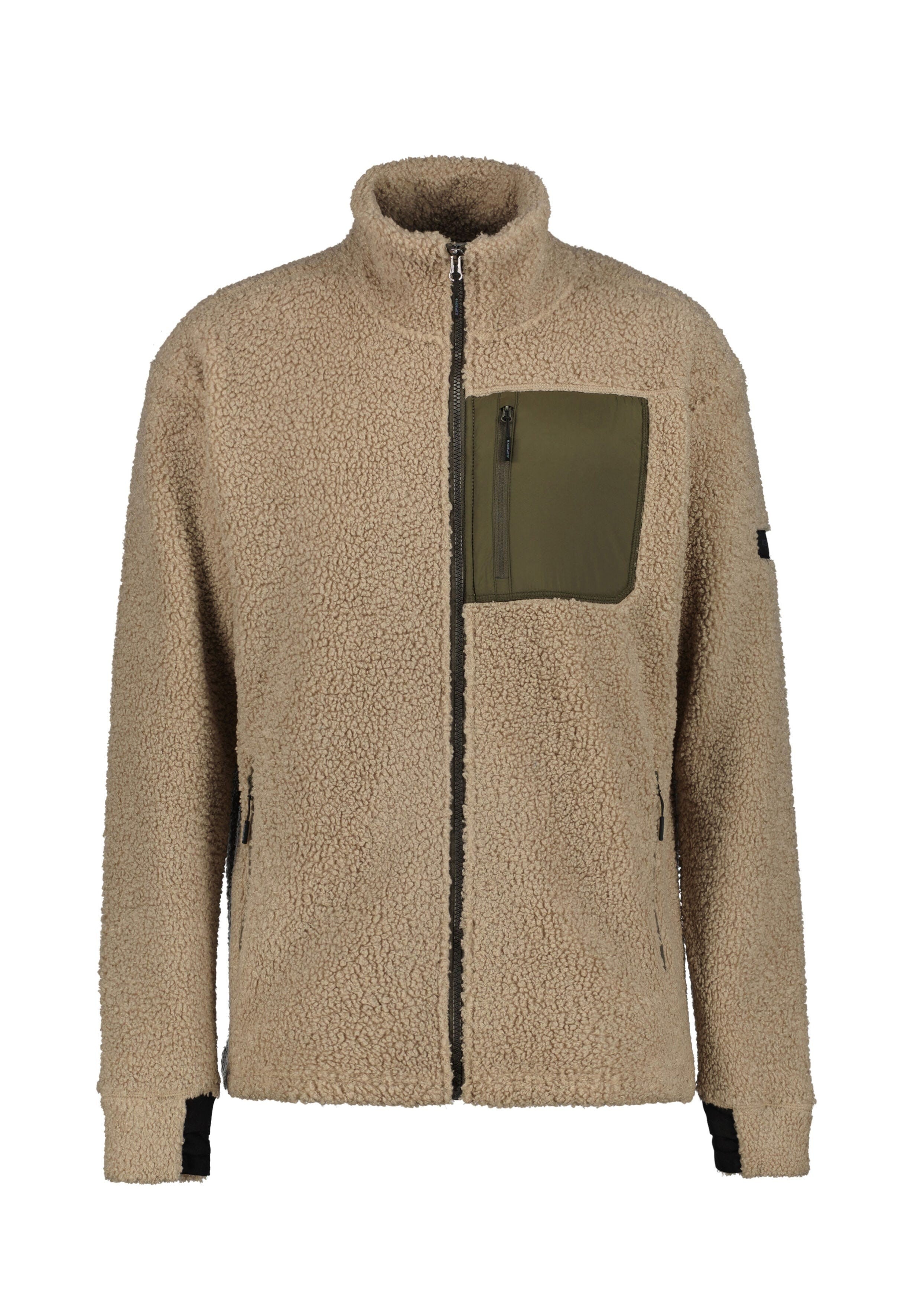 Icepeak Mohawk Fleecejacke Herren – Cafe au lait