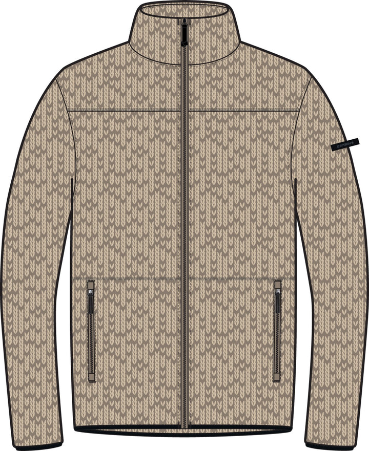 Icepeak Adrian Midlayer Herren – Cafe au lait