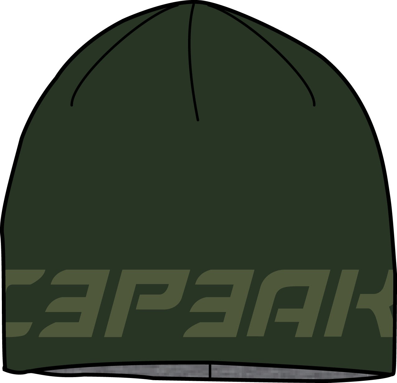 Icepeak Halawa Mütze Unisex – Dark green