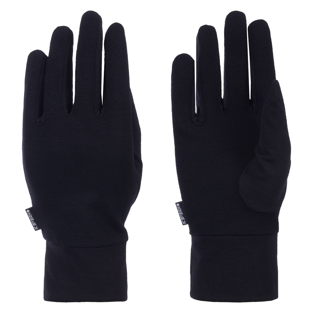 Icepeak Harbert Unterziehhandschuh Unisex – Basic black